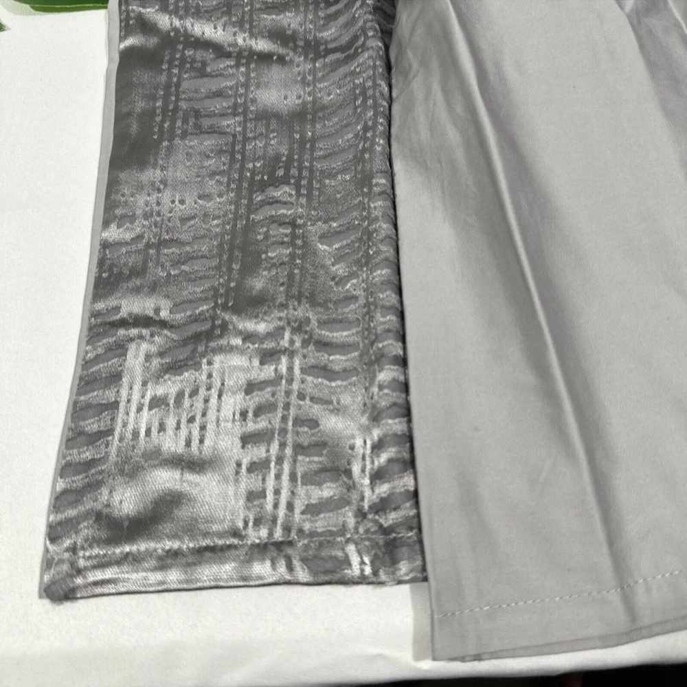 NIB $165‎ [ 1 Standard/Queen Sham ] Donna Karan Vapor Collection Grey